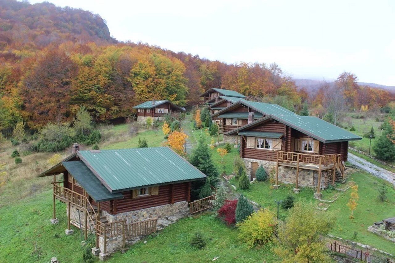 Sfendamos Wood Village Науса-Иматьяс Экстерьер фото